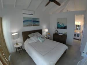 Chambre d'une villa à louer aux Iles Turquoise